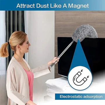 Flexible Microfiber Feather Duster Kit