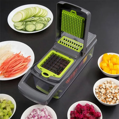 Vegetable Chopper Slicer Multifunctional 16 in 1 Food Choppers